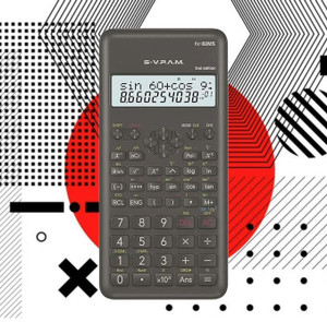 Lumevo FX82MS-2G-BLK01 FX-82MS Scientific Calculator with 240 Functions Scientific  Calculator