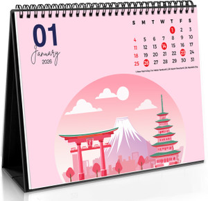 AccuPrints desk planner calendar 2026 Table Calendar