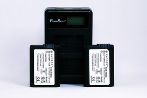 Axcess NP-FW50 (2- No.s) Battery with Dual Slot Charger for Sony ZV-E10, A7RII, A6500 Camera Battery Charger