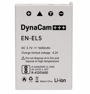 DIGICLAMBO EN-EL5 Camera Battery (1600mAh) 4.2V For Niko-n CoolPixP80,P90,P3,P4, Camera Battery Charger