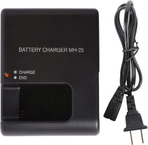 DIGICLIMBER MH25 Fast Battery charger for nikon Battery camera Charger (Black) Camera Battery Charger