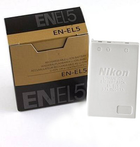 IJJA EN-EL5 Rechargeable Lithuim-Ion Camera battery for Nikon Cameras  Camera Battery Charger