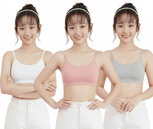 camisolife Girls Training/Beginners Non Padded Bra