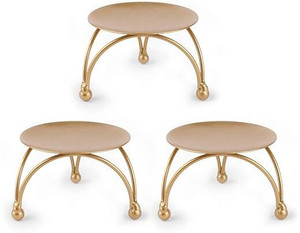 DECORATE DREAMS Iron 3 - Cup Candle Holder