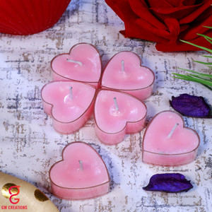 GW Creations Special moment Heart Shaped Romantic Scented Candle Candle