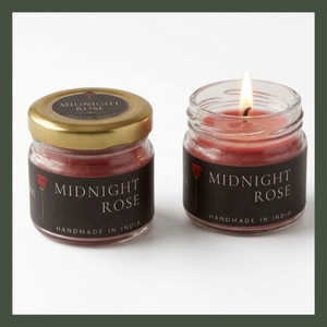 sunshine store Midnight Rose - Luxury Scented Soy Candle