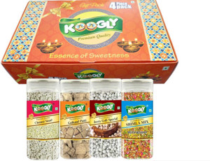 Koogly Diwali Gift Hamper Item Mouth Freshener Combo Box Shimla Mix, Gulkand Patti, Jeera Goli Special, Chennai Saunf Mouth Freshener