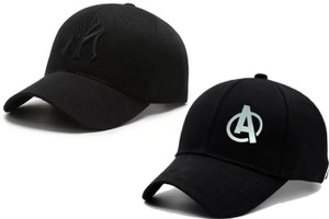 cap world Embroidered, Self Design, Solid Sports/Regular Cap