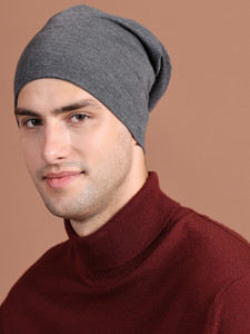 MACK JONNEY Solid Beanie Cap