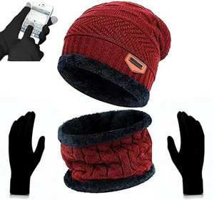 poshing Solid Beanie Cap