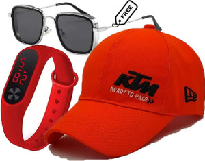 MINETECH Embroidered, Self Design, Solid Sports/Regular Cap