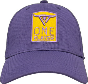 One Player Embroidered, Self Design Sports/Regular Cap