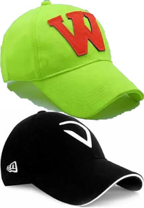 Florida Embroidered, Solid, Self Design Sports/Regular Cap