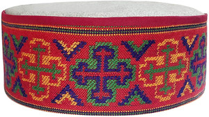 Vastraa Fusion Embroidered Skull Cap