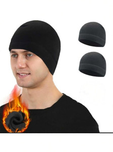 Maa Hosiery Solid Skull Cap Cap