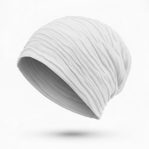 Wearslim Self Design Beanie Cap