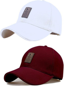 JUMRPAE Solid Sports/Regular Cap Cap
