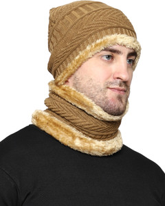 GREEN AGRITECH Embellished Beanie Cap