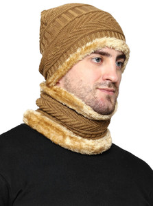 GREEN AGRITECH Embellished Beanie Cap