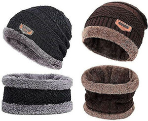 Winntressy Woven Beanie Cap