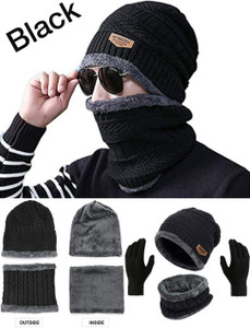 YESJUDAN Solid Beanie Cap