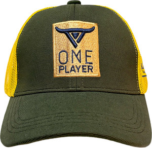 One Player Embroidered Trucker Cap