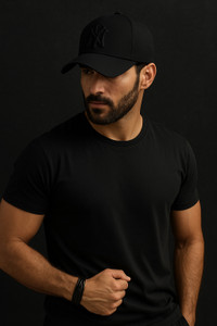 cap world Solid, Self Design, Embroidered Sports/Regular Cap