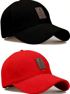 blutech Embroidered, Self Design, Solid Sports/Regular Cap