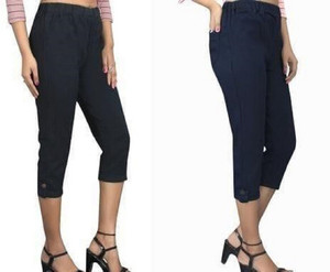 Outerwear Women Denim Capri