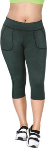 dermawear Women Green Capri