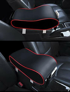 Pegasus Premium 3D PU Leather Breathable Memory Foam Car Centre Console Armrest Cushion Car Armrest Cover