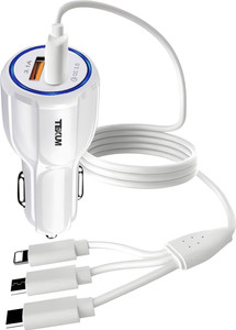 TEXUM 3.1 Amp Qualcomm 3.0 Turbo Car Charger