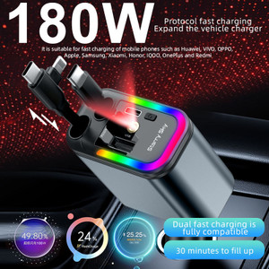 AG INDUSTRY 180 W Qualcomm Certified Turbo Car Charger