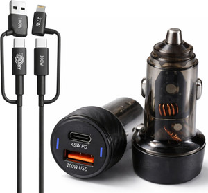 Solarity 100 W Qualcomm 3.0 Turbo Car Charger