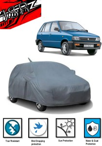 J S R Car Cover For Maruti Suzuki 800 (With Mirror Pockets)
