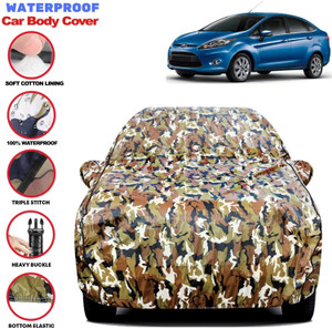 Grizzly Car Cover For Ford Fiesta, Fiesta 1.4 EXI, Fiesta 1.5 TDCi Ambiente, Fiesta 1.5 TDCi Titanium, Fiesta 1.5 TDCi Trend, Fiesta 1.6L (P), Fiesta EX, Fiesta Exi, Fiesta LX, Fiesta Old, Fiesta Parx Silver, Fiesta Sport, Fiesta Zxi (With Mirror Pockets)