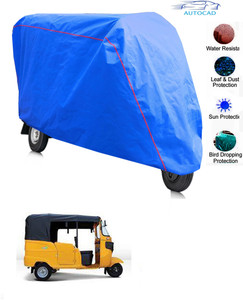 AUTOCAD Car Cover For Bajaj Universal For Autorickshaw (Without Mirror Pockets)
