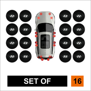 Kelenate Set of 16 Car Door Shock Absorber Rubber Soundproofing Pads For Hyundai Car Door Panel