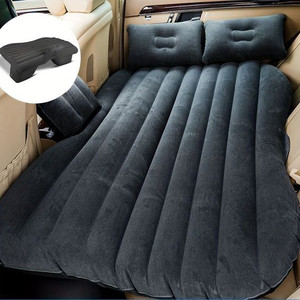 Bluejack Car Inflatable Bed with Pump & 2 Air Pillow|Quick Inflatable Back Seat Bed Car Inflatable Mattress|Car Bed Mattress|Car Bed For Kids,Travel,Trips,Camping Car Inflatable Bed