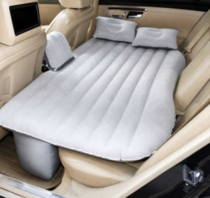 Cs Universal Import Exp Universal Car Air Mattress 5-in-1 Portable Inflatable Car Air Mattress with 2 Pillows & 12V Electric Pump Car Inflatable Bed