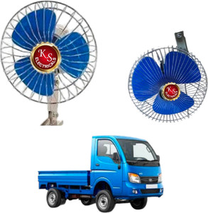 Superimo Car Dc Battery Fan 6 inchi 12v (tempo,truck,bus) Car Interior Fan