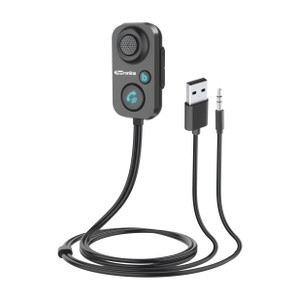 Portronics v5.0 Car Bluetooth Device with Transmitter, Audio Receiver