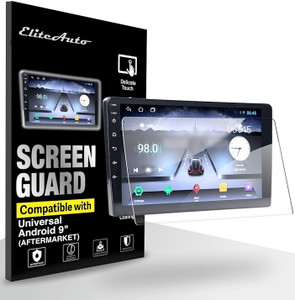 EliteAuto Touch Screen Protector Compatible For 9 Inch Android Touch Screen Stereo System Car Stereo