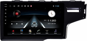 BASSOHOLIC 9 Inch Android Auto/CarPlay | 4/64GB | IPS Display for New Jazz, GPS, AHD Camera AO4 Car Stereo