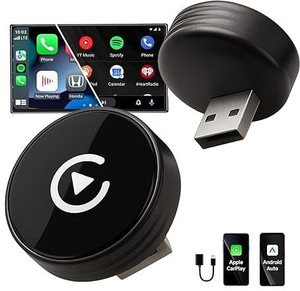 Carlizem Wired to Wireless Android Auto & CarPlay Adapter - Image 6