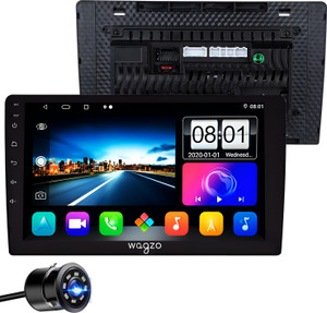 Wagzo 9 Inch Car Android TS9 4GB+64GB,4th Gen,4 Core,IPS Display,LED CAMERA|WAP-24 Car Stereo