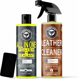 FOXCARE Liquid Car Polish for Exterior, Dashboard, Metal Parts, Tyres, Leather, Headlight, Chrome Accent