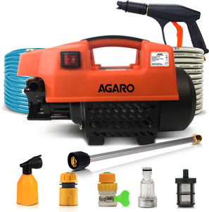 अगारो Supreme High, 1800 Watts, 120 Bars, 8 Meters Outlet Hose,