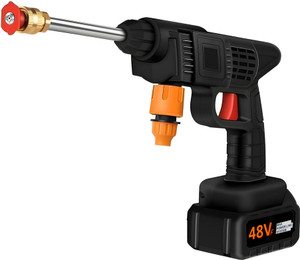 TEXUM TX-BPW2 Wireless 1600 Watt ,50 Bar Rechargeable Battery Pressure Washer