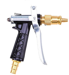 NIRVA Multifunction Metal Spray Gun with Brass Nozzle for Watering Plants, Cleaning, Car Wash Spray Gun